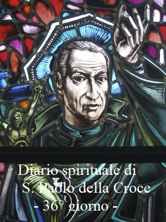 Diario spirituale di S. Paolo della Croce – 36° giorno