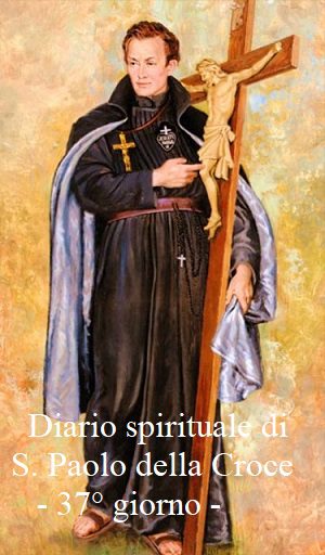 Diario spirituale di S. Paolo della Croce – 37° giorno