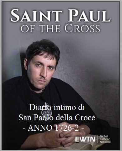 Diario intimo di San Paolo della Croce – ANNO 1726-2