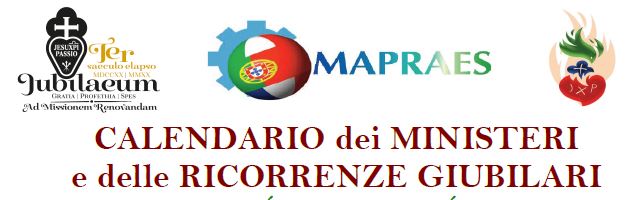 2021-02-08_Calendario del Giubileo e dei Ministeri MAPRAES – 2021/2