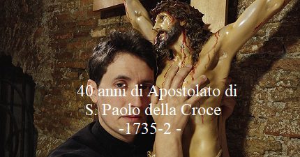 40 anni di Apostolato di S. Paolo della Croce -1735/2