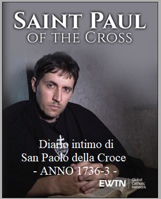 Diario intimo di San Paolo della Croce – ANNO 1736/3