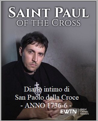 Diario intimo di San Paolo della Croce – ANNO 1736/6