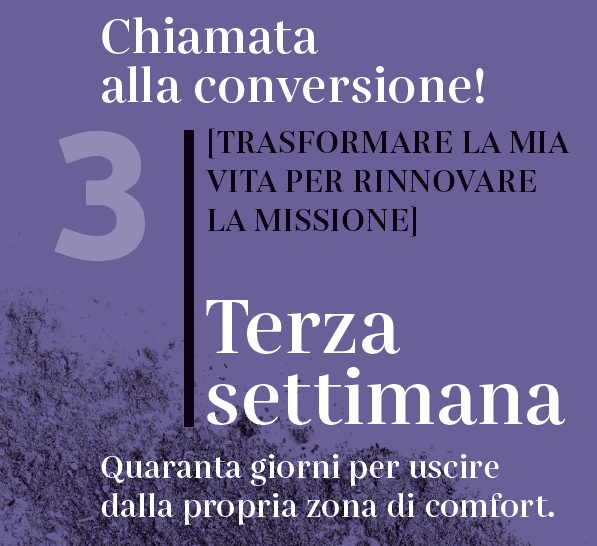 Programma Quaresimale del Giubileo – III settimana