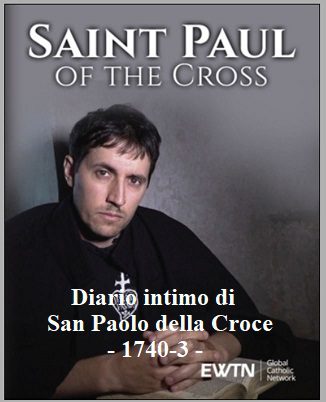 Diario intimo di San Paolo della Croce – ANNO 1740/3