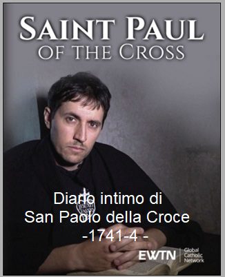 Diario intimo di San Paolo della Croce – ANNO 1741/4