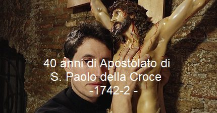 40 anni di Apostolato di S. Paolo della Croce -1742/2