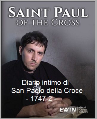 Diario intimo di San Paolo della Croce – ANNO 1747/2