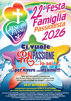 2026: 22^ Festa della famiglia Passionista